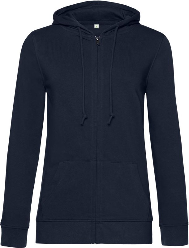 B&C Inspire Zipped Hood /women_° Dámská mikina s kapucí 01.W36B navy blue