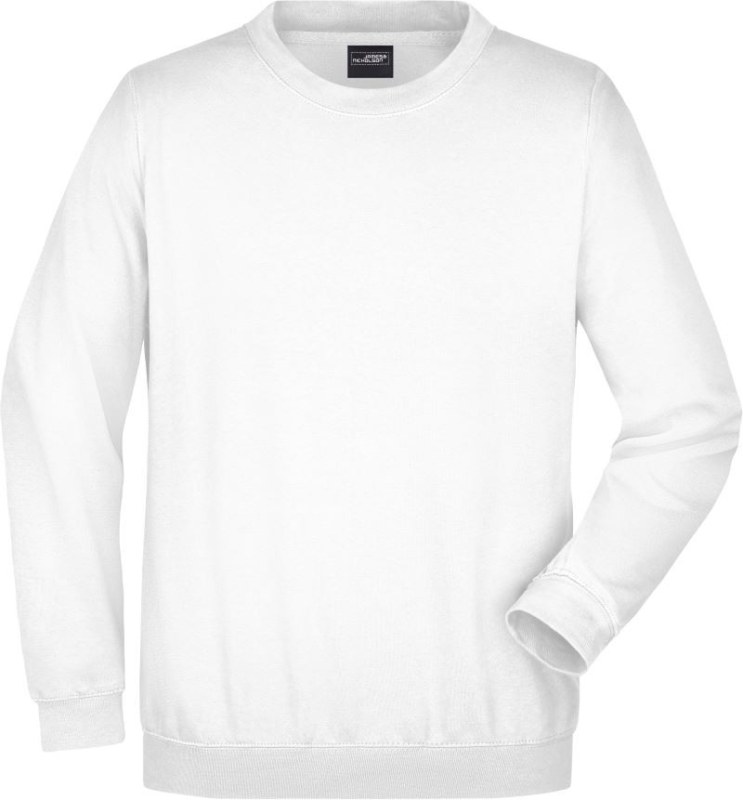 Daiber JN 40 Mikina z těžké bavlny 02.0040 white