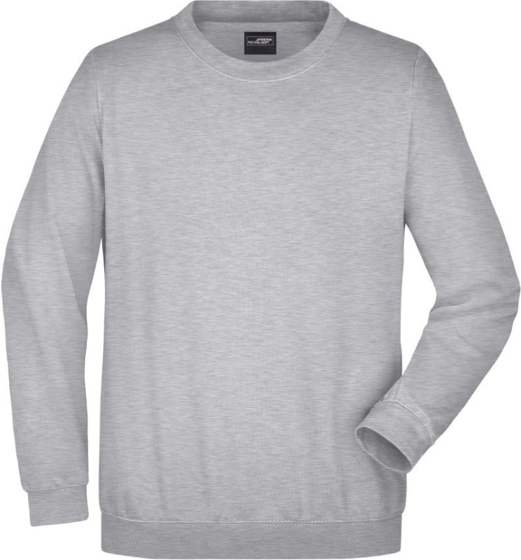 Daiber JN 40 Mikina z těžké bavlny 02.0040 grey heather