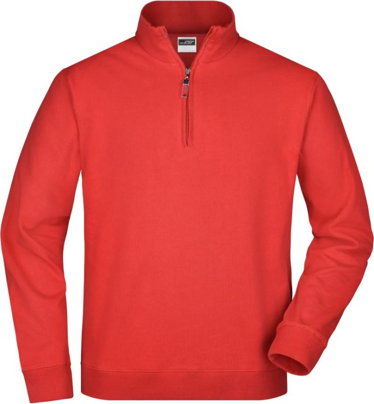 Daiber JN 352 Mikina s 1/4 zipem 02.0352 red