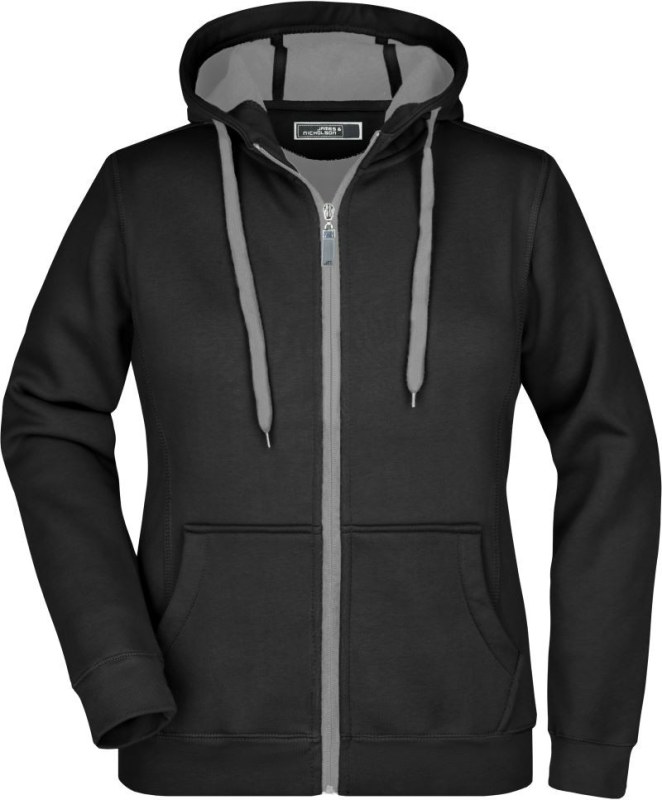Daiber JN 354 Dámská mikina Doubleface 02.0354 black/carbon