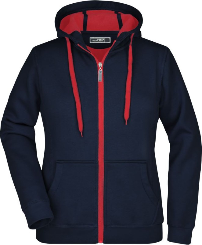 Daiber JN 354 Dámská mikina Doubleface 02.0354 navy/red
