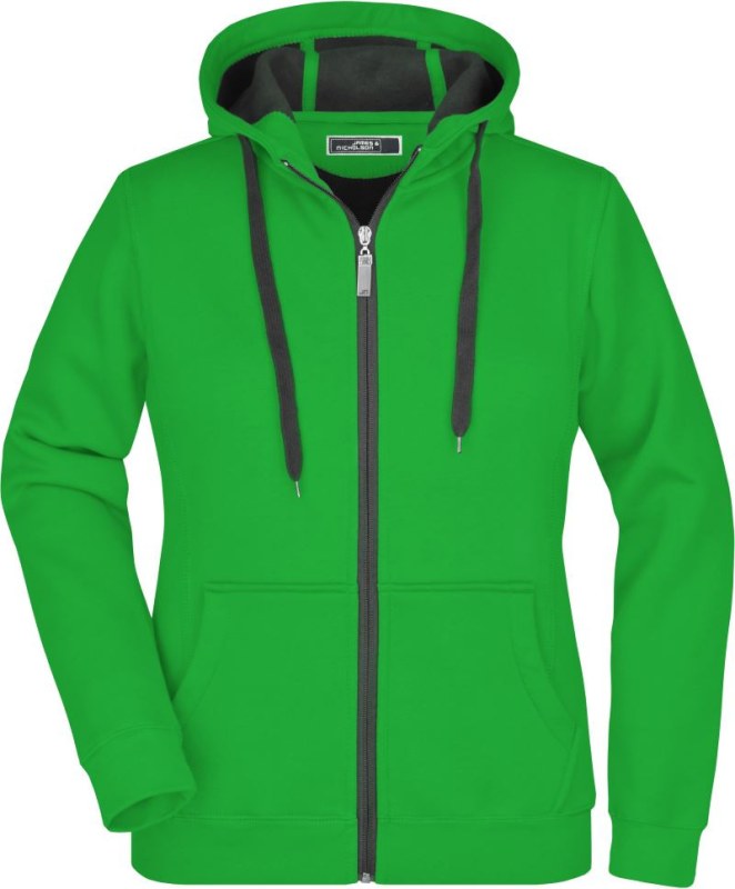 Daiber JN 354 Dámská mikina Doubleface 02.0354 fern green/graphite