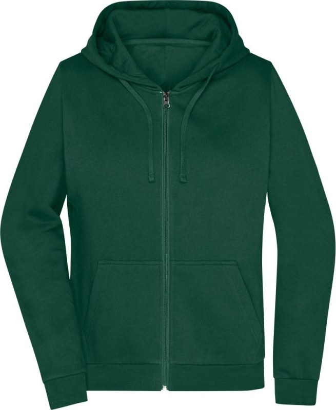 Daiber JN 755 Dámská mikina s kapucí 02.0755 dark green