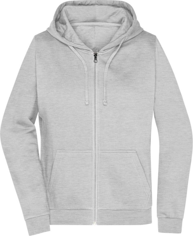 Daiber JN 755 Dámská mikina s kapucí 02.0755 grey heather