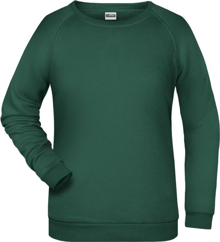Daiber JN 793 Dámská raglánová mikina 02.0793 dark green