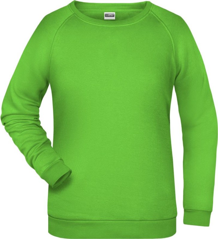 Daiber JN 793 Dámská raglánová mikina 02.0793 lime green