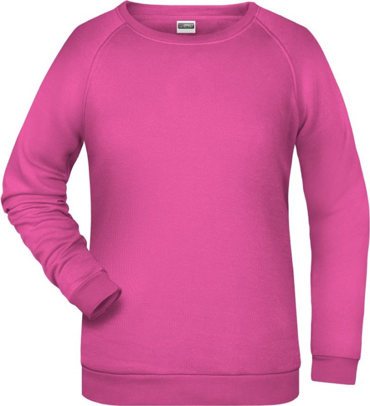 Daiber JN 793 Dámská raglánová mikina 02.0793 pink