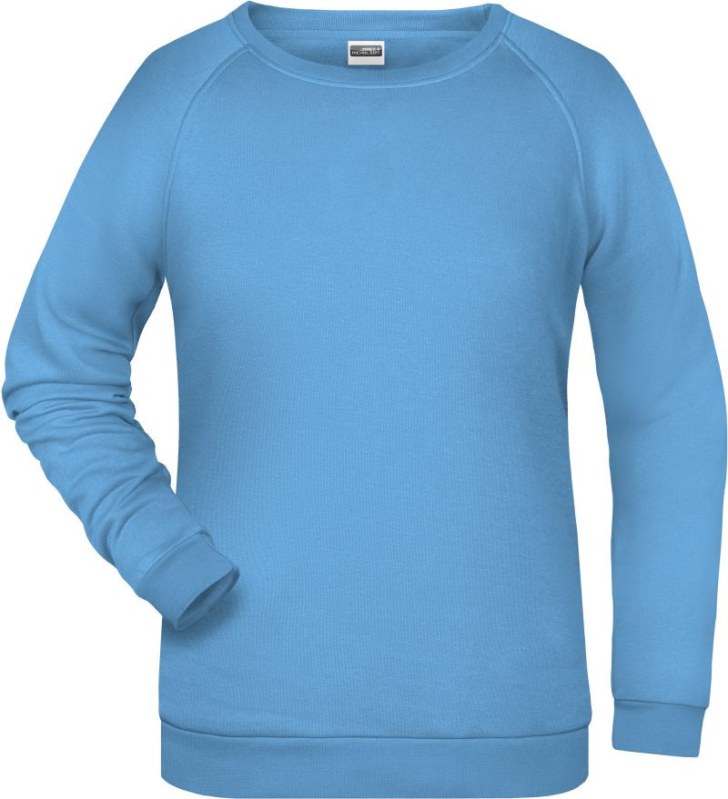 Daiber JN 793 Dámská raglánová mikina 02.0793 sky blue