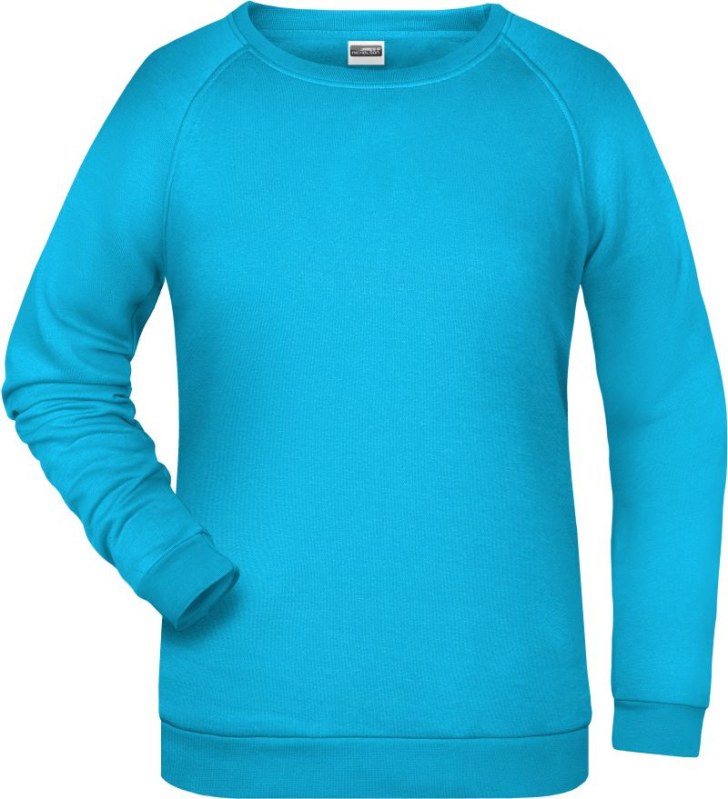 Daiber JN 793 Dámská raglánová mikina 02.0793 turquoise