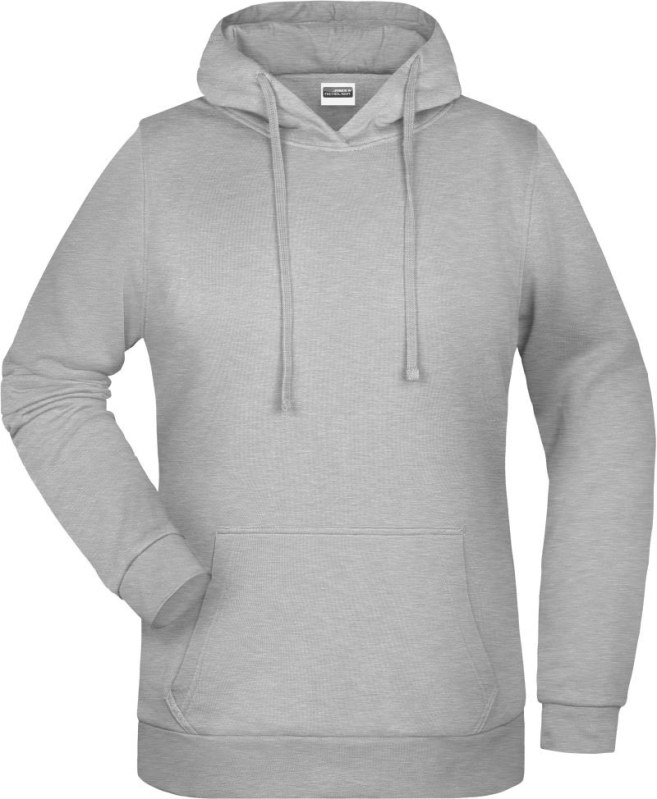 Daiber JN 795 Dámská mikina s kapucí 02.0795 grey heather
