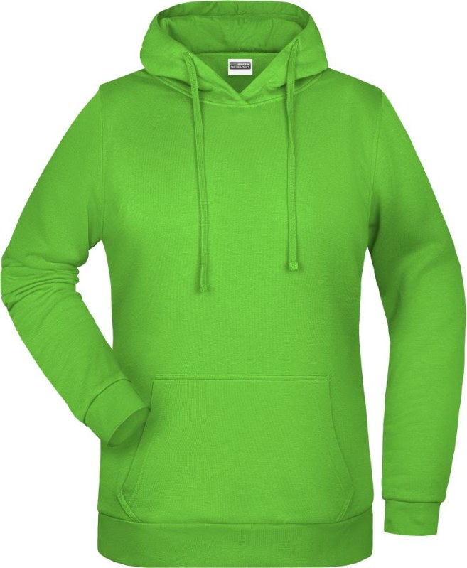Daiber JN 795 Dámská mikina s kapucí 02.0795 lime green