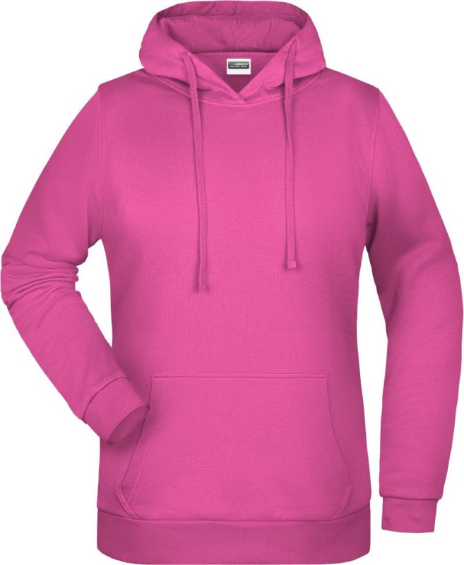 Daiber JN 795 Dámská mikina s kapucí 02.0795 pink