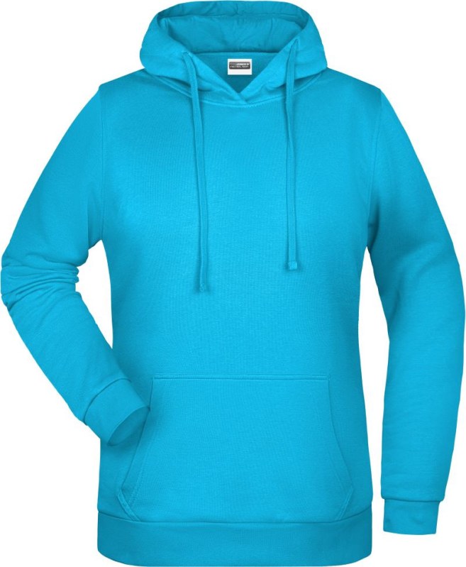 Daiber JN 795 Dámská mikina s kapucí 02.0795 turquoise