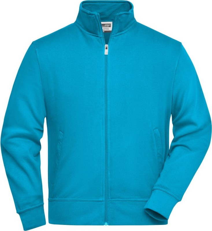 Daiber JN 836 Mikina se stojáčkem 02.0836 turquoise