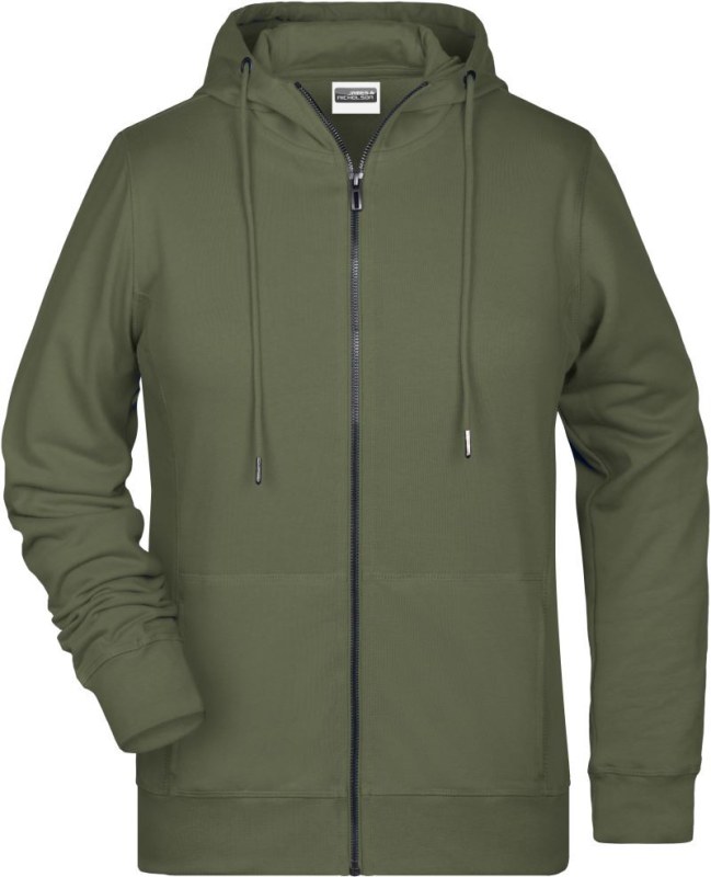 Daiber 8025 Dámská mikina s kapucí 02.8025 olive