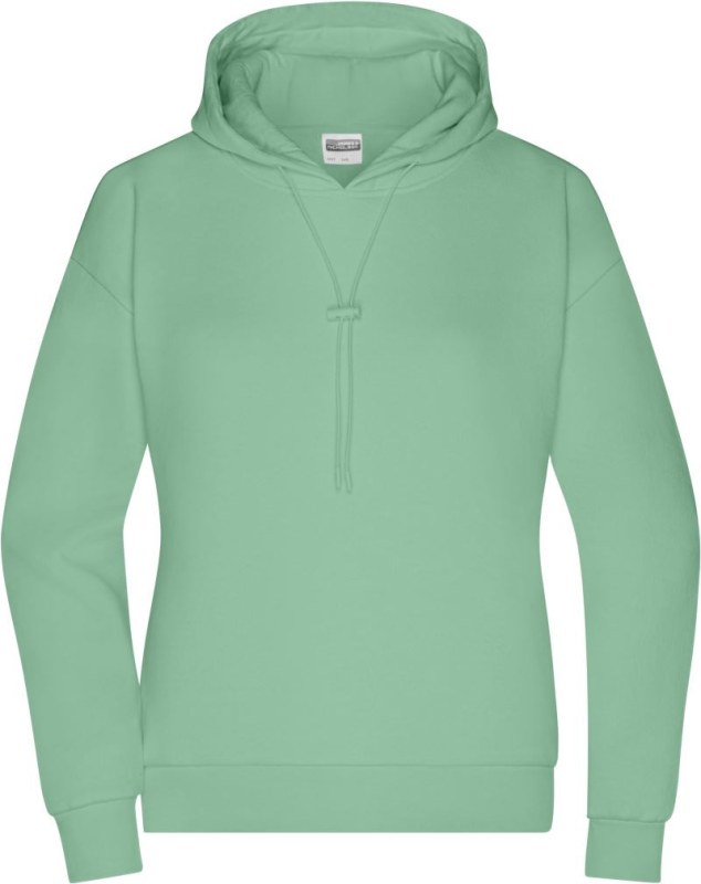 Daiber 8033 Dámská mikina s kapucí "Lounge" 02.8033 jade green