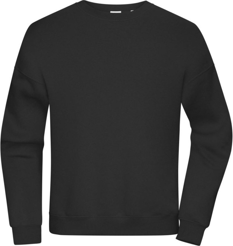 Daiber 8042 Těžká oversize unisex mikina 02.8042 black