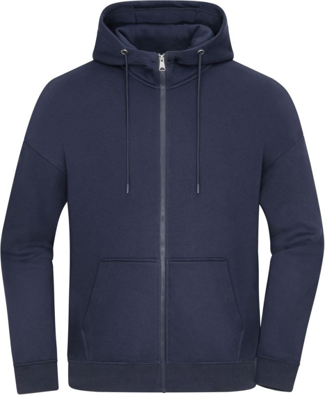Daiber 8043 Těžká unisex oversize mikina s kapucí 02.8043 navy