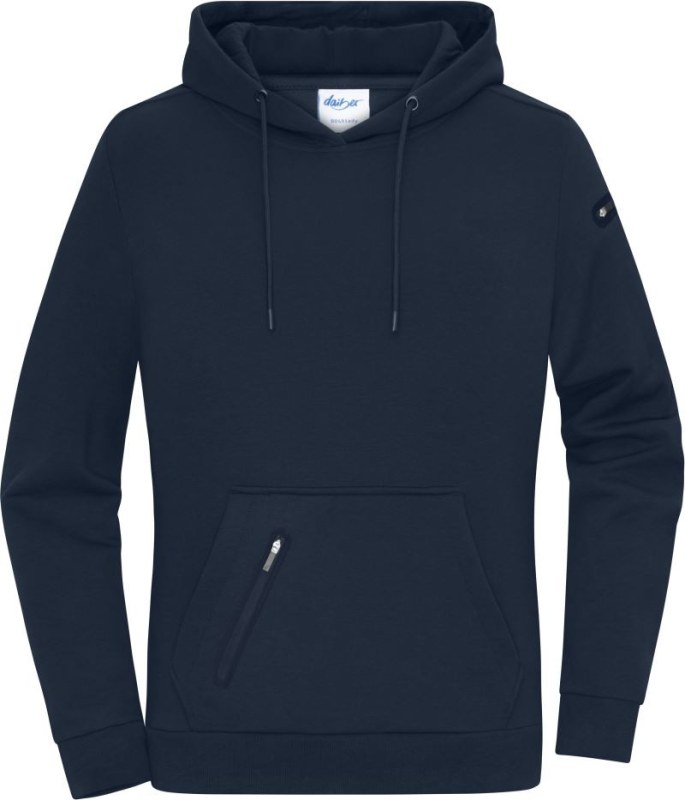 Daiber 8045 Dámská interlock mikina s kapucí 02.8045 navy