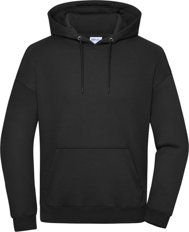 Daiber 8052 Těžká unisex mikina s&nbsp;kapucí 02.8052 black - Dámské oblečení mikiny