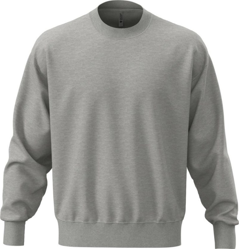 Next Level Apparel N 9007 Těžká oversize unisex mikina 08.9007 heather grey - Dámské oblečení mikiny