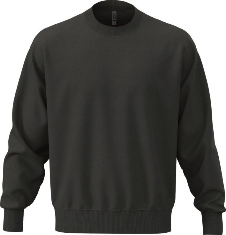 Next Level Apparel N 9007 Těžká oversize unisex mikina 08.9007 graphit black - Dámské oblečení mikiny