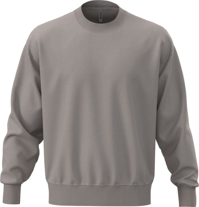 Next Level Apparel N 9007 Těžká oversize unisex mikina 08.9007 shitake - Dámské oblečení mikiny