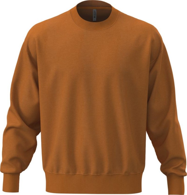 Next Level Apparel N 9007 Těžká oversize unisex mikina 08.9007 clay - Dámské oblečení mikiny