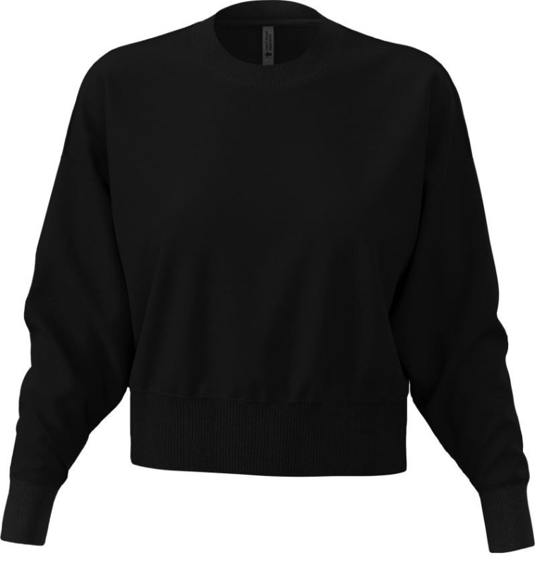 Next Level Apparel N 9087 Těžká dámská oversize mikina 08.9087 black - Dámské oblečení mikiny