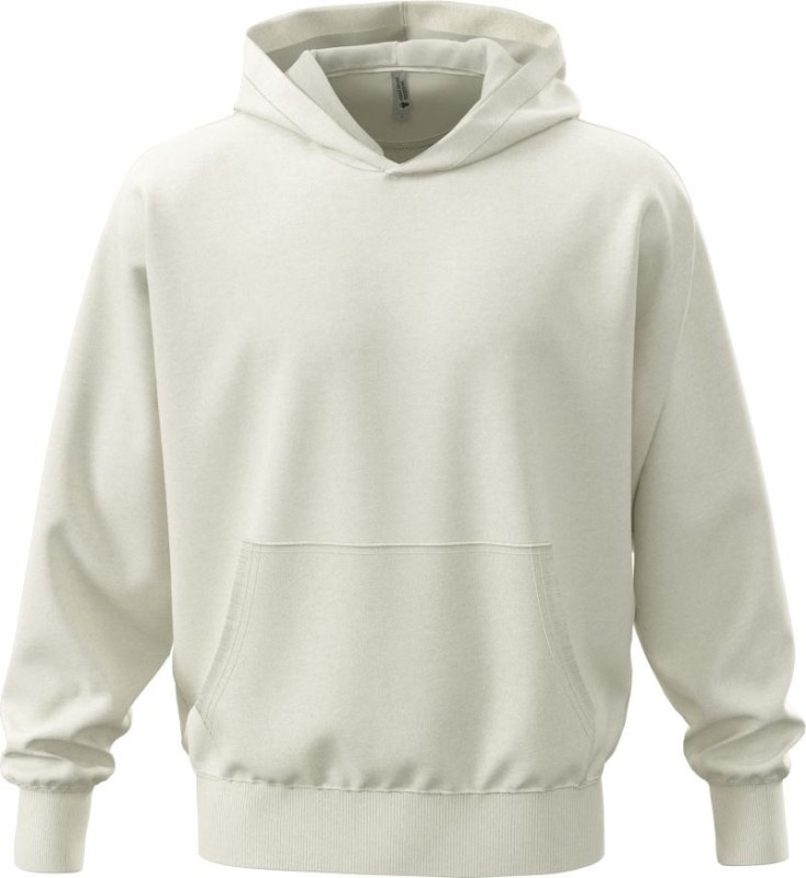 Next Level Apparel N 9307 Těžká oversize unisex mikina s kapucí 08.9307 bone