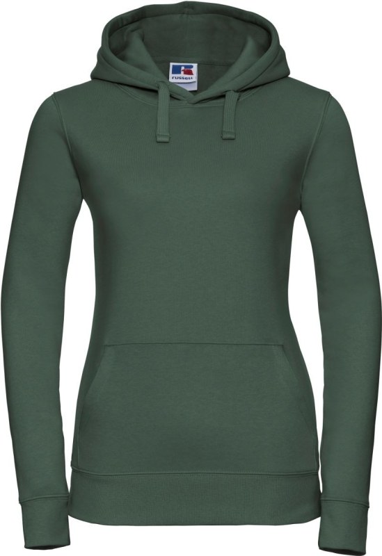 Russell Athletic 265F Dámská mikina s kapucí "Authentic" 10.265F bottle green