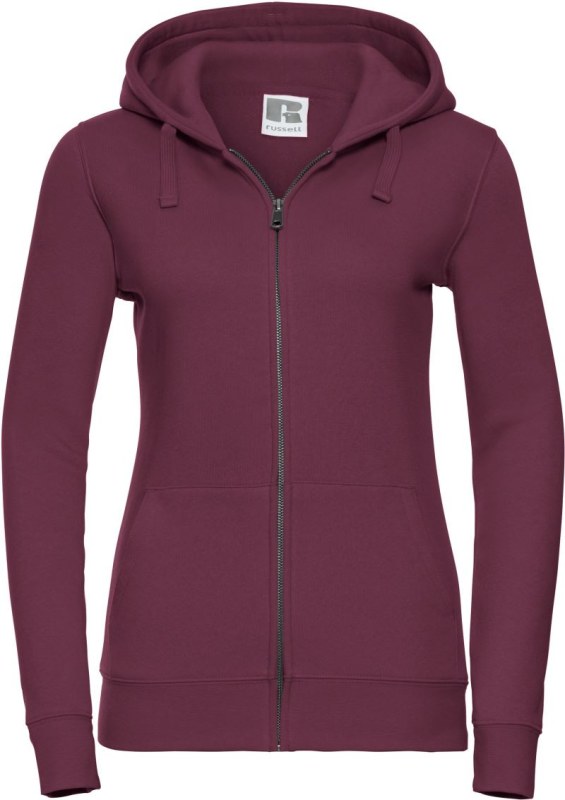 Russell Athletic 266F Dámská mikina s kapucí "Authentic" 10.266F burgundy
