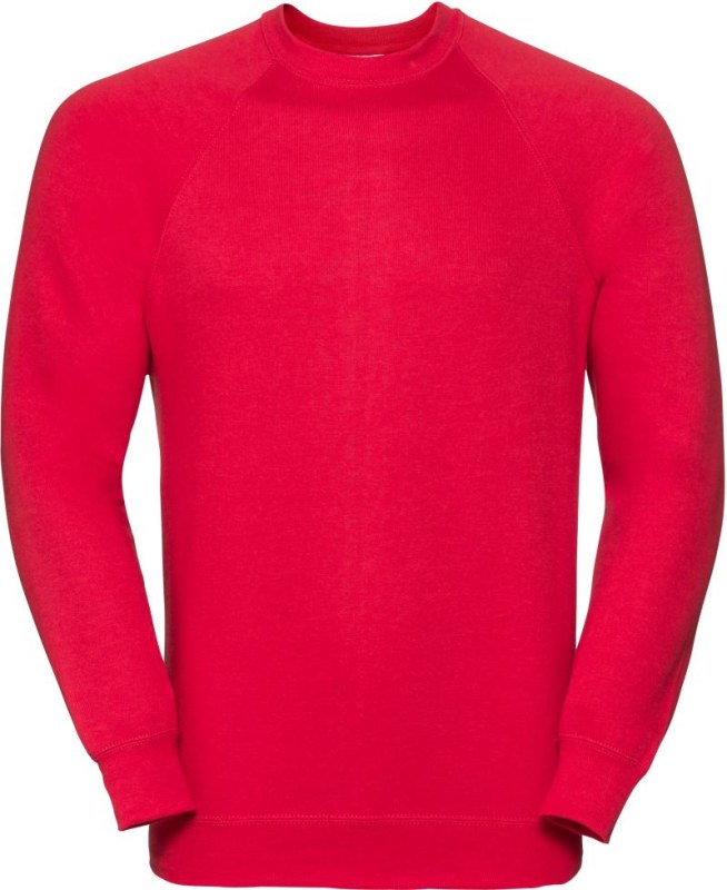 Russell Athletic 762M Raglánová mikina 10.762M classic red
