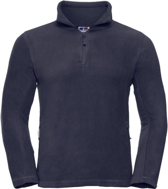 Russell Athletic 874M Fleecová mikina s 1/4 zipem 10.874M french navy