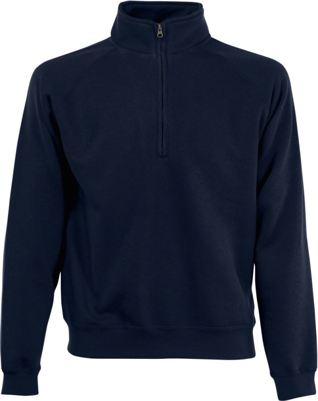 Fruit of the Loom Classic Zip-Neck Sweat Mikina s 1/4 zipem 16.2114 deep navy