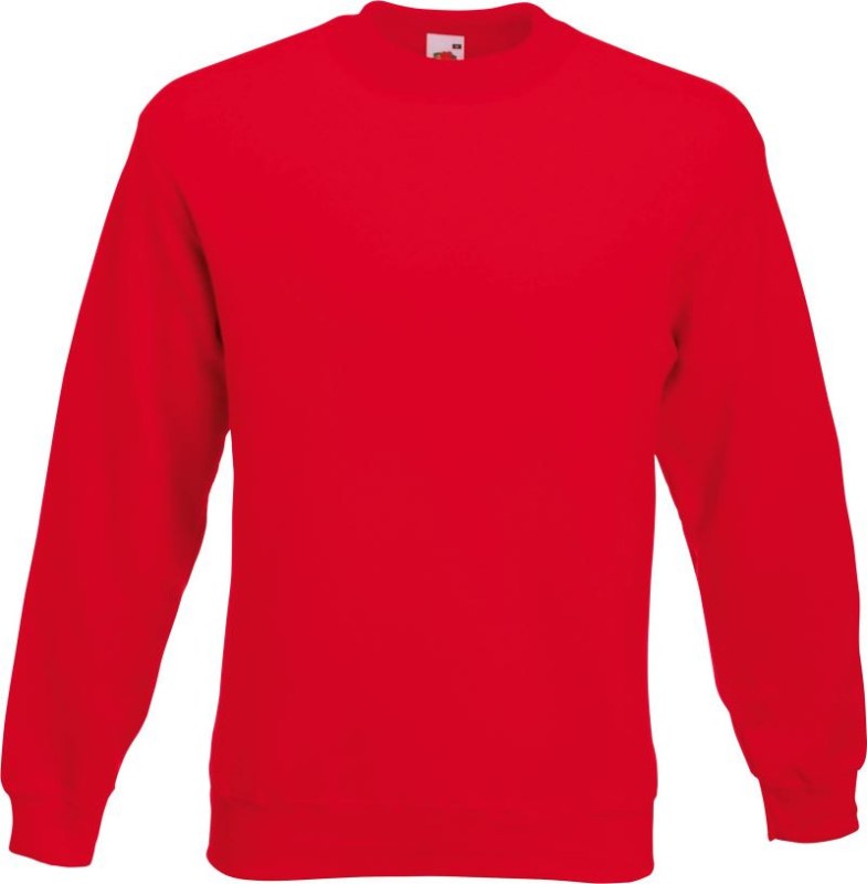 Fruit of the Loom Classic Set-In Sweat Mikina 16.2202 red