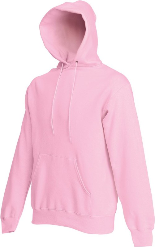 Fruit of the Loom Classic Hooded Sweat Mikina s kapucí 16.2208 light pink
