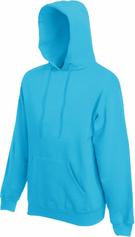 Fruit of the Loom Classic Hooded Sweat Mikina s kapucí 16.2208 azure blue