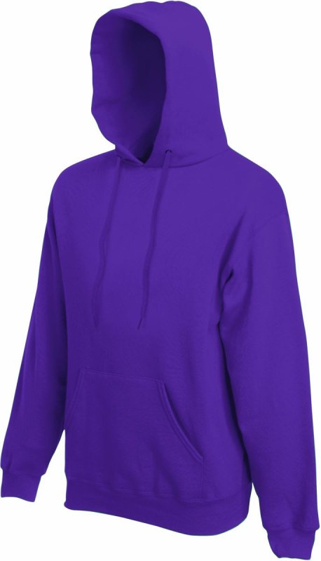 Fruit of the Loom Classic Hooded Sweat Mikina s kapucí 16.2208 purple