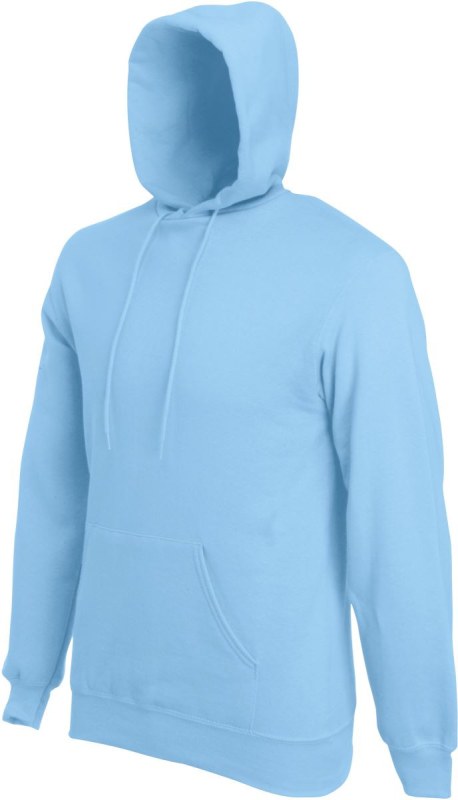 Fruit of the Loom Classic Hooded Sweat Mikina s kapucí 16.2208 sky blue