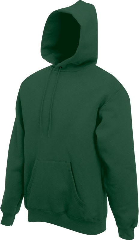 Fruit of the Loom Classic Hooded Sweat Mikina s kapucí 16.2208 bottle green