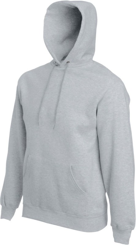 Fruit of the Loom Classic Hooded Sweat Mikina s kapucí 16.2208 heather grey