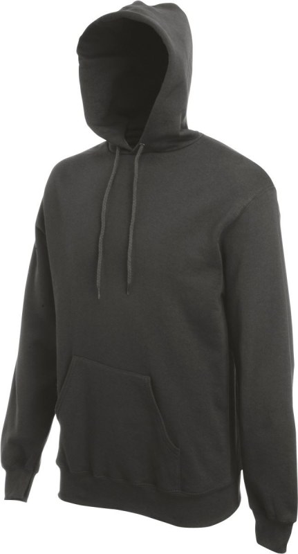 Fruit of the Loom Classic Hooded Sweat Mikina s kapucí 16.2208 light graphite