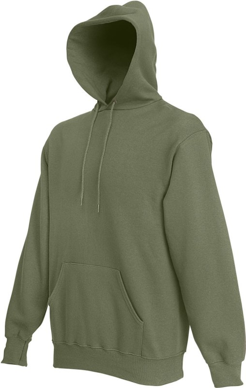 Fruit of the Loom Classic Hooded Sweat Mikina s kapucí 16.2208 classic olive