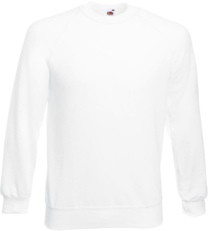 Fruit of the Loom Classic Raglan Sweat Raglánová mikina 16.2216 white