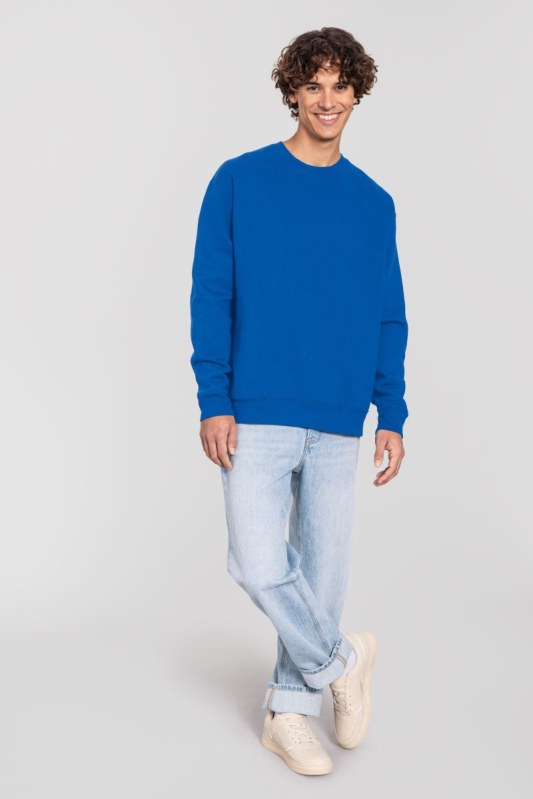 Fruit of the Loom Iconic Premium Set-In Sweat Mikina z těžké bavlny 16.2282 royal blue