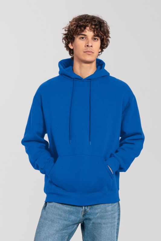 Fruit of the Loom Iconic Premium Hooded Sweat Mikina s kapucí z těžké bavlny 16.2284 royal blue