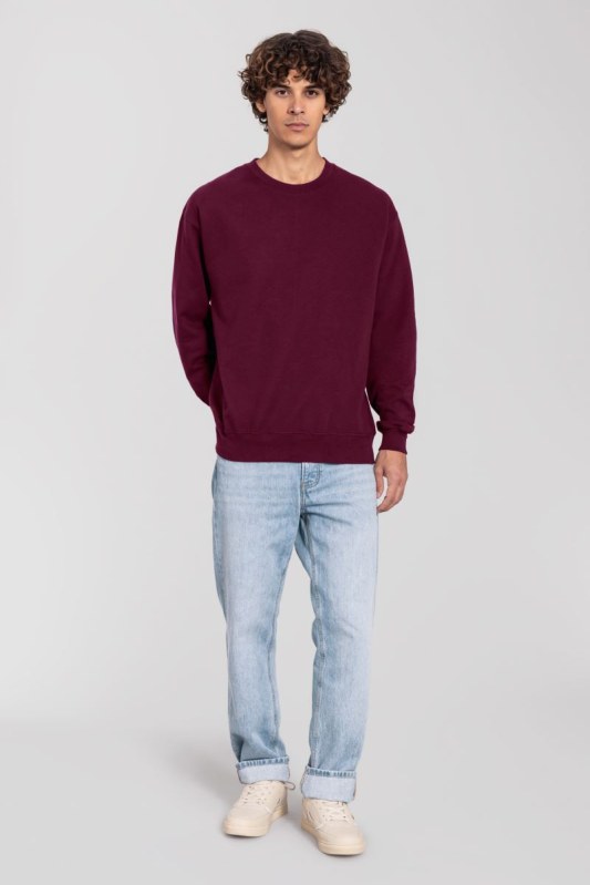 Fruit of the Loom Iconic 250 Set-In Sweat Mikina 16.2292 burgundy