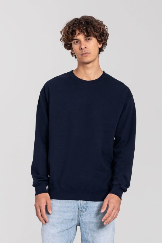 Fruit of the Loom Iconic 250 Set-In Sweat Mikina 16.2292 deep navy